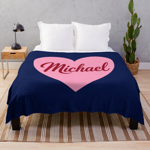 Item preview, Michael Heart Cute Valentine Anniversary Boyfriend Name designed and sold by digoweasley.
