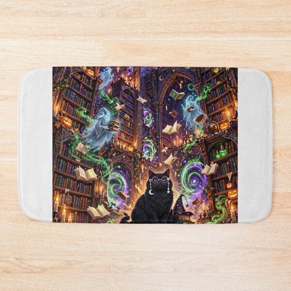 Item preview, Halloween Night — The Library of Lost Spells designed and sold by DibujandoPorfa.