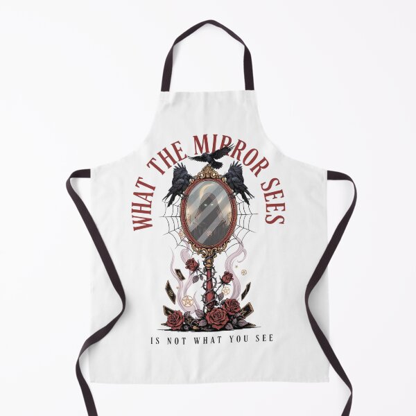 Item preview, Mirror Witchcore Scrying Halloween Design Graphic Tee v3 designed and sold by DarylWelsh2024.