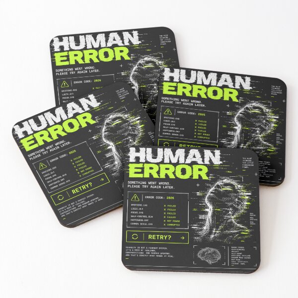 Item preview, Error humano - Idea de regalo para el sistema humano designed and sold by BernsteinDGT.