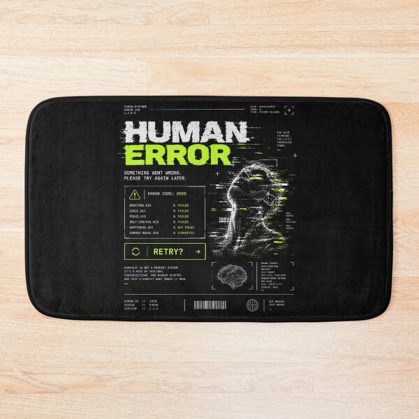 Item preview, Human Error - Human System gift idea  designed and sold by BernsteinDGT.
