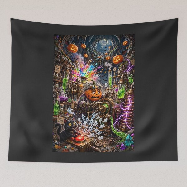 Item preview, Halloween Night — Something Went Very Wrong designed and sold by DibujandoPorfa.