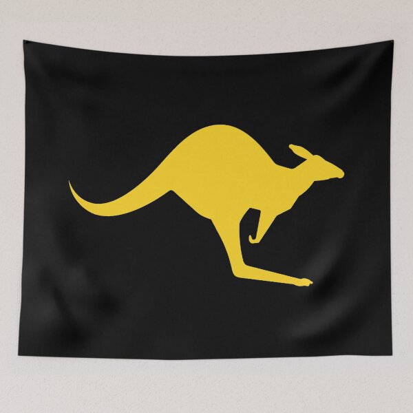 Item preview, Kangaroo Icon Yellow designed and sold by sifis.