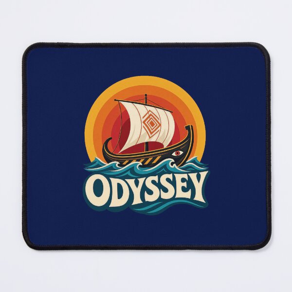 Item preview, Ancient Greek Galley Ship Sailing Odyssey Sunset Realm designed and sold by digoweasley.