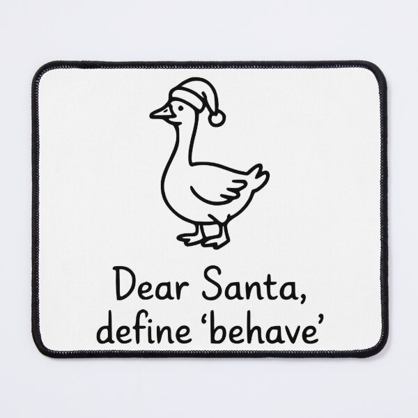 Item preview, Dear Santa, Define Behave designed and sold by theartfulaspie.