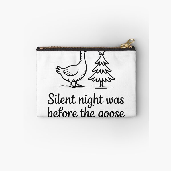 Item preview, Silent Night Was Before the Goose designed and sold by theartfulaspie.