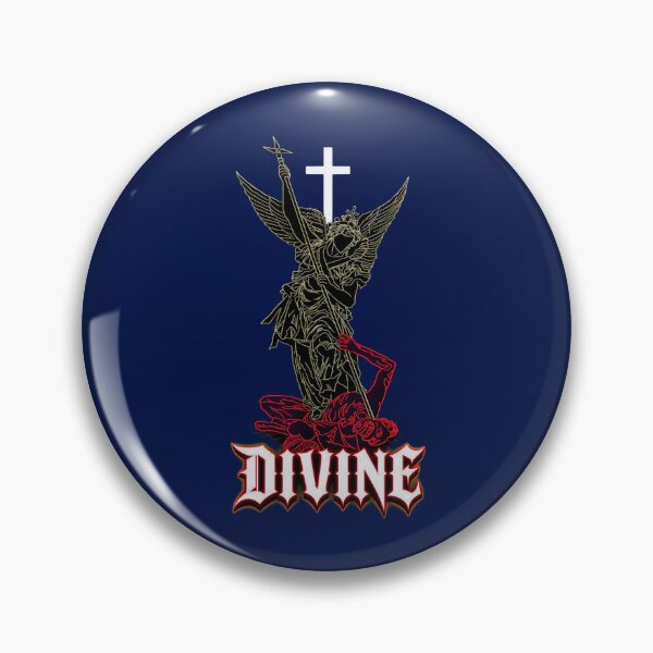 Item preview, Divine Archangel Saint Michael Defeat Evil Winged Statue designed and sold by digoweasley.