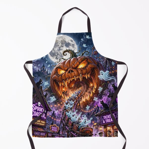 Item preview, Halloween Night — Welcome to Monster City designed and sold by DibujandoPorfa.