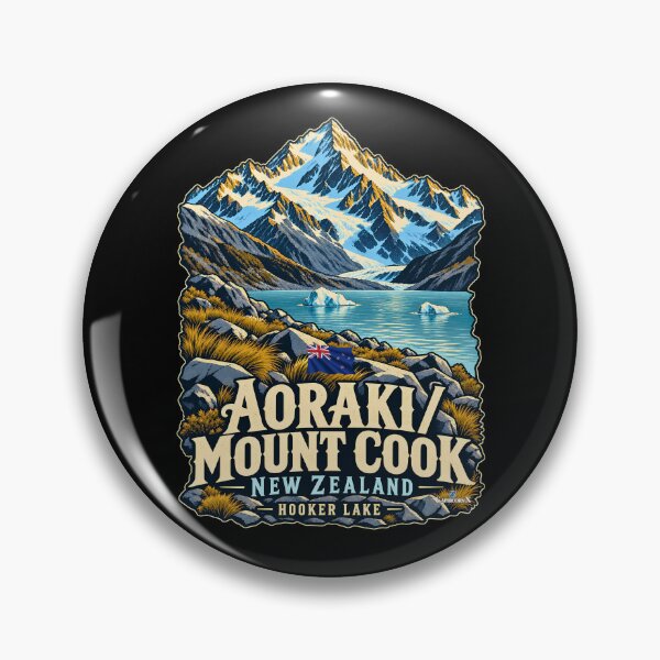 Artikelvorschau, Aoraki Mount Cook Hooker Lake entworfen und verkauft von EvergreenPark - Tee Studio.