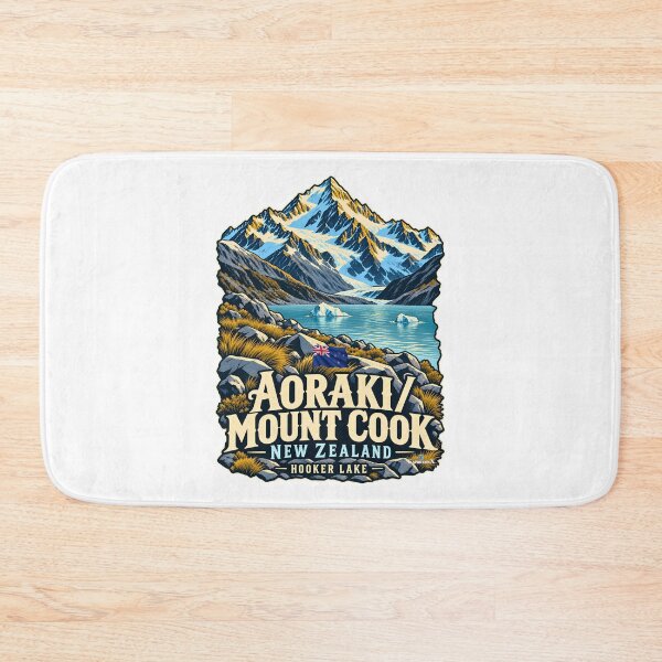 Artikelvorschau, Aoraki Mount Cook Hooker Lake entworfen und verkauft von EvergreenPark - Tee Studio.