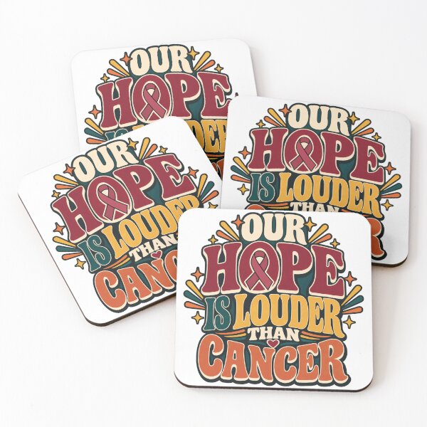 Artikelvorschau, Our Hope Is Louder Than Cancer - Cancer Awareness Gift entworfen und verkauft von aseel9.