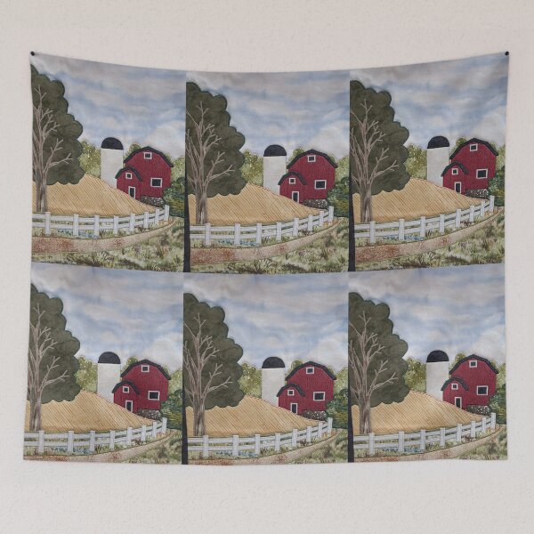 Item preview, Canadian nature quilt #4 cabin designed and sold by painttime.
