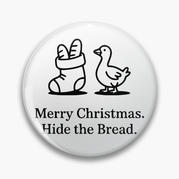 Item preview, Merry Christmas. Hide the Bread. designed and sold by theartfulaspie.