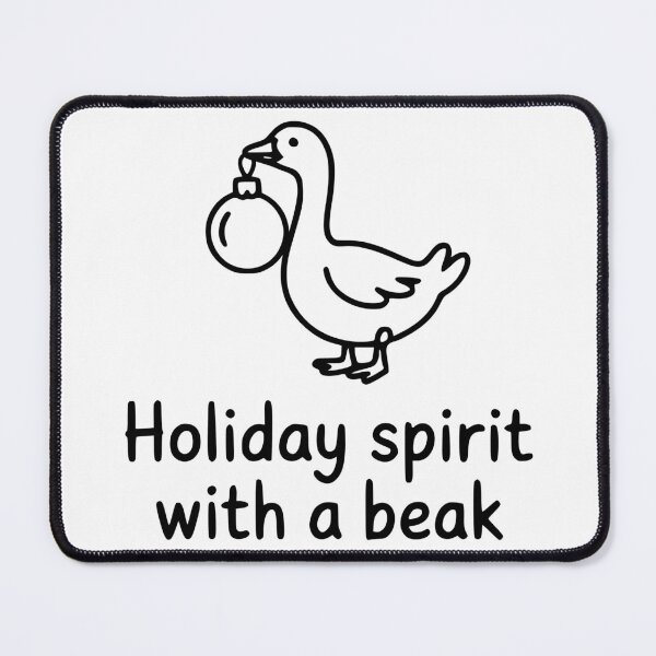 Item preview, Holiday Spirit With a Beak designed and sold by theartfulaspie.