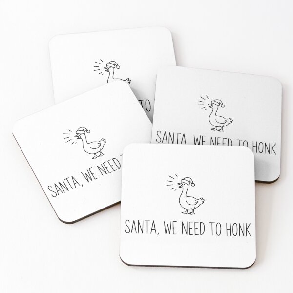 Item preview, Santa, We Need to Honk designed and sold by theartfulaspie.