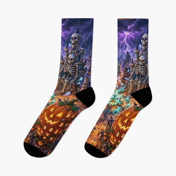 Item preview, Halloween Night — Trick or Treat in Space designed and sold by DibujandoPorfa.