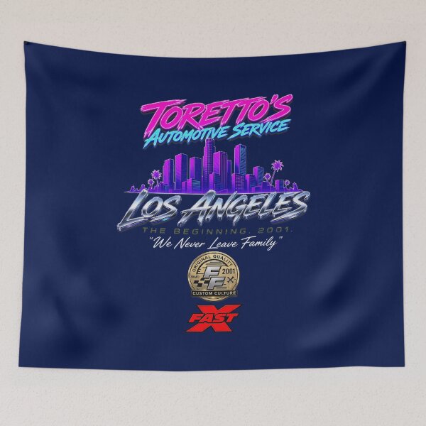 Item preview, Los Angeles Vintage Speed Shop Muscle Car Garage designed and sold by owenbake.