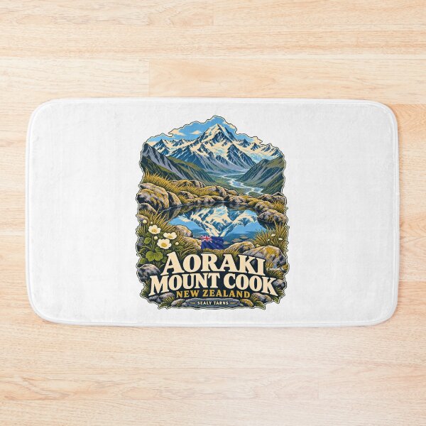 Artikelvorschau, Sealy Tarns Aoraki Reflection entworfen und verkauft von EvergreenPark - Tee Studio.