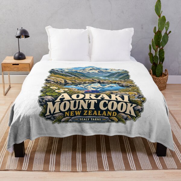 Artikelvorschau, Sealy Tarns Aoraki Reflection entworfen und verkauft von EvergreenPark - Tee Studio.