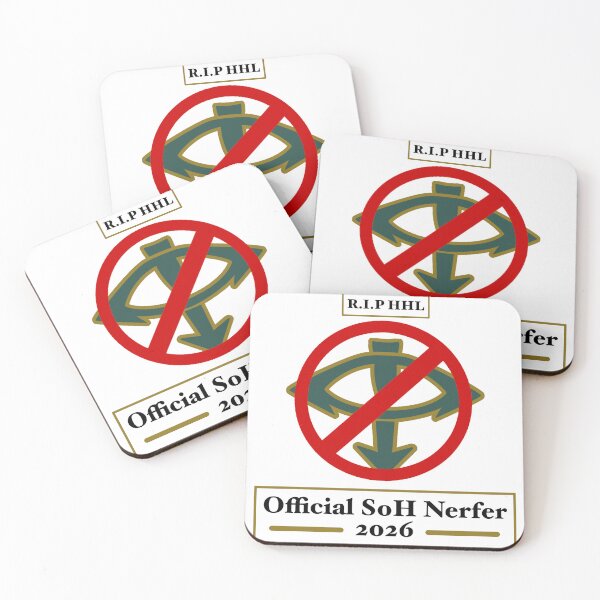 Item preview, Official SoH Nerfer (Black Lettering) designed and sold by TBJSellsShit.