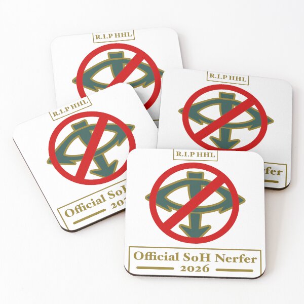 Item preview, Official SoH Nerfer (Gold Lettering) designed and sold by TBJSellsShit.