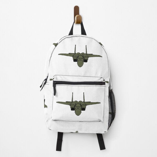 Item preview, F-15 Eagle Fighter Jet Front View Olive Green Aviation Pilot Gift designed and sold by IRON WINGS /USAF.