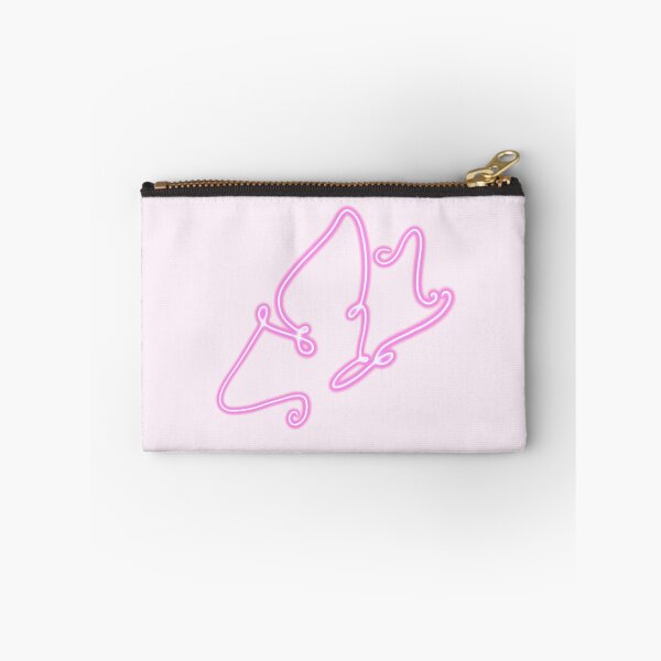 Aperçu de l'œuvre Neon Pink Butterfly créée et vendue par Super Neon Pixels .