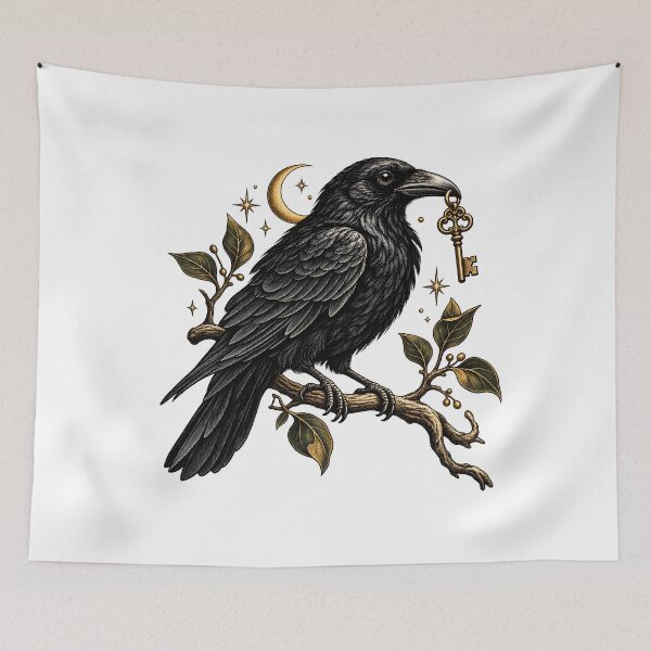 Item preview, Midnight Crow and the Antique Key designed and sold by EpicwaveDesigns.