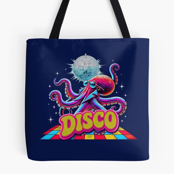 Item preview, Groovy Roller Skating Octopus Disco Mirror Ball Party designed and sold by owenbake.