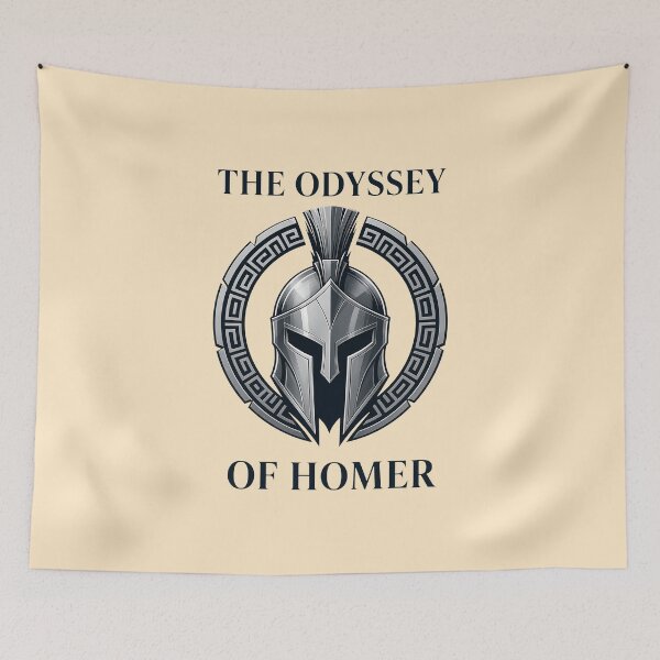 Item preview, The Odyssey Of Homer Spartan Helmet Greek Myth Classical designed and sold by owenbake.