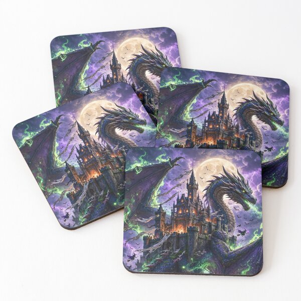 Item preview, Halloween Night — The Castle That Flies designed and sold by DibujandoPorfa.