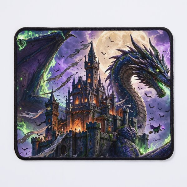 Item preview, Halloween Night — The Castle That Flies designed and sold by DibujandoPorfa.