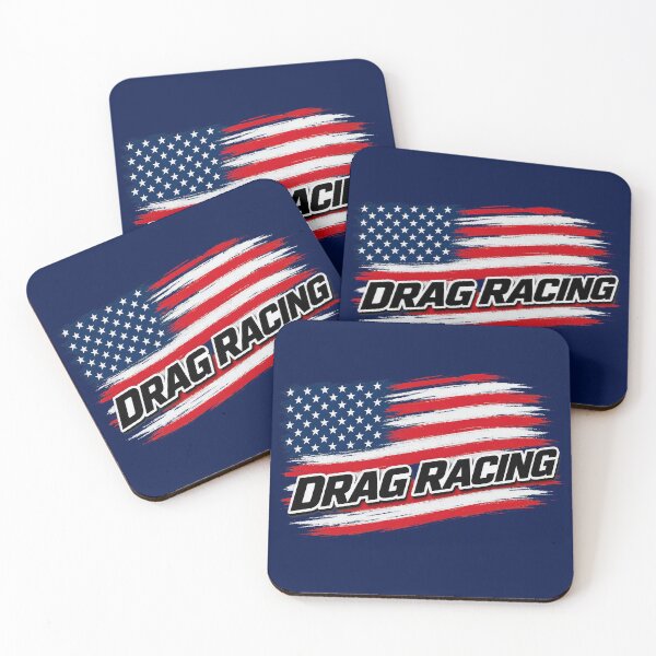 Item preview, American Flag Drag Racing Strip Vintage Motorsport designed and sold by owenbake.