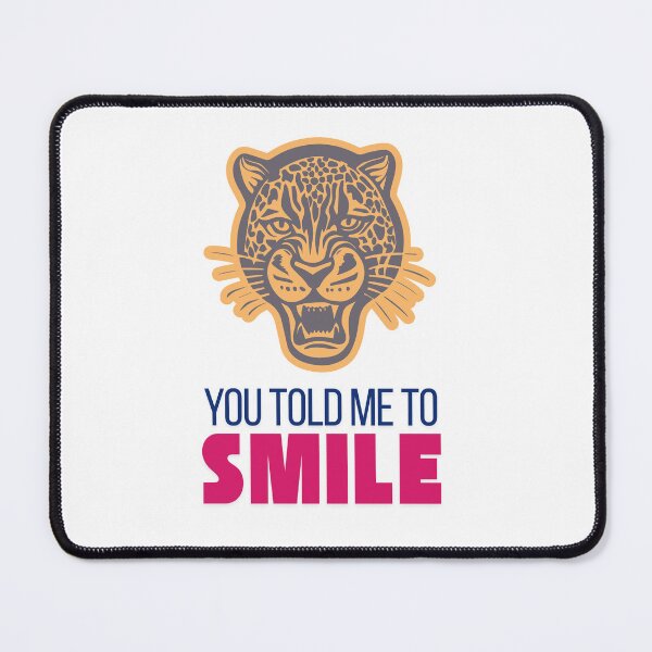 Item preview, You Told Me to Smile Snarling Jaguar designed and sold by Fani*.
