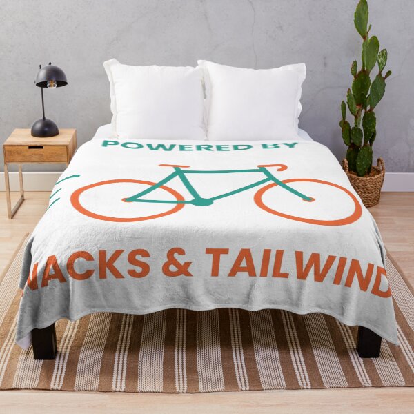 Item preview, Powered by Snacks and Tailwinds Cycling designed and sold by BleeArtwork.