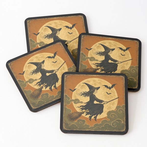 Item preview, Vintage Halloween Witch  designed and sold by ChickenFund.