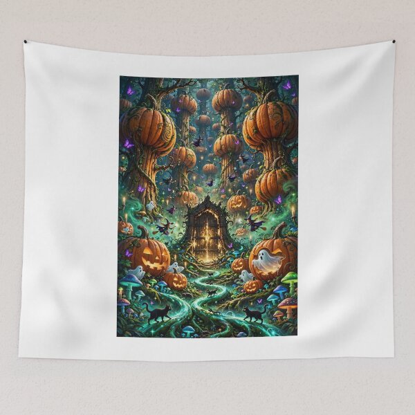 Item preview, Copy of Halloween Night — Magic Forest! designed and sold by DibujandoPorfa.