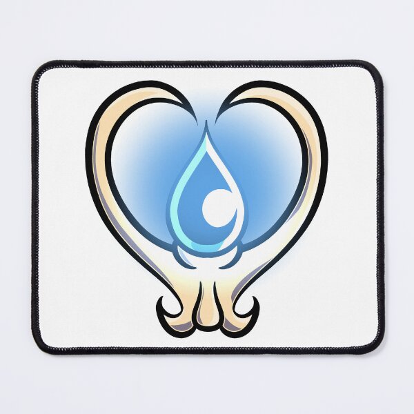 Item preview, Droplet Heart designed and sold by BadAppleGraphic.