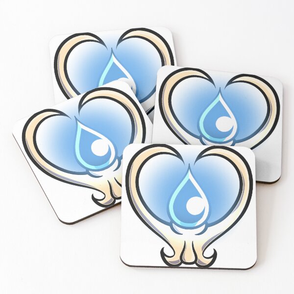 Item preview, Droplet Heart designed and sold by BadAppleGraphic.