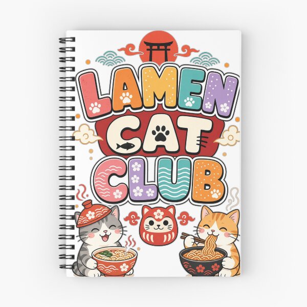 Item preview, Ramen cat club.  designed and sold by Inked T.