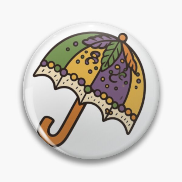 Item preview, Mardi Gras Parasol designed and sold by LeauxcalSouth.