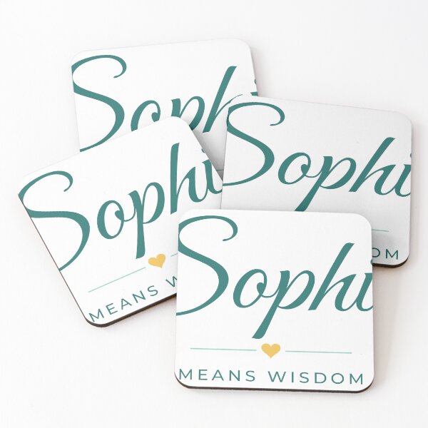 Item preview, Sophia Meaning Wisdom – Elegant Script Name Design designed and sold by chessnegocios.