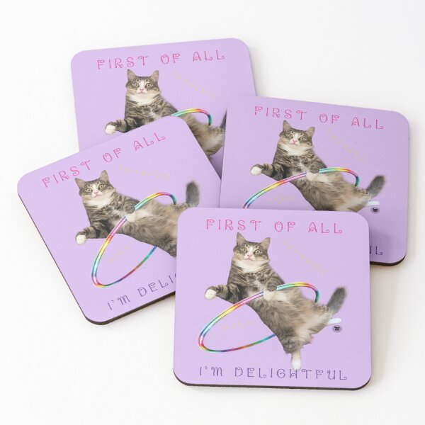 Item preview, Maine Coon DELIGHTFUL designed and sold by StudioTanoshiiNeko.