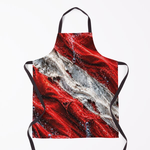 Item preview, Scuba Diving Flag – Distressed Red and White Diver Down Flag designed and sold by artistwill.