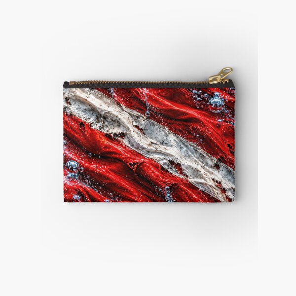 Item preview, Scuba Diving Flag – Distressed Red and White Diver Down Flag designed and sold by artistwill.