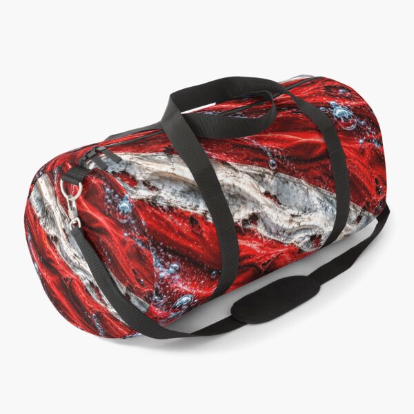 Item preview, Scuba Diving Flag – Distressed Red and White Diver Down Flag designed and sold by artistwill.