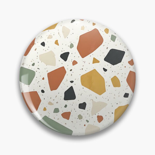 Artikelvorschau, Modernes minimalistisches Terrazzo-Muster in Erdtönen entworfen und verkauft von wallpapersarts.
