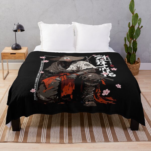 Artikelvorschau, Japanischer Samurai Ronin Krieger Geist des Schwertes Grafik entworfen und verkauft von Designart68.