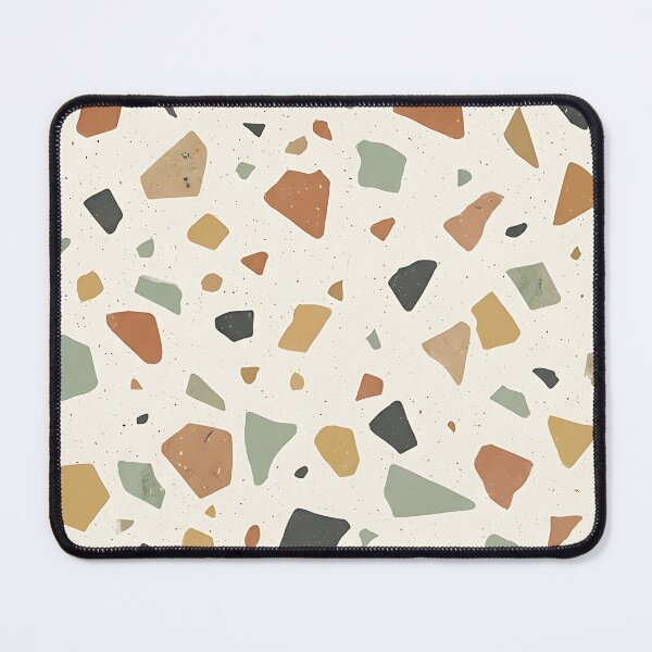 Item preview, Modern Minimalist Earth Tone Terrazzo Pattern designed and sold by wallpapersarts.