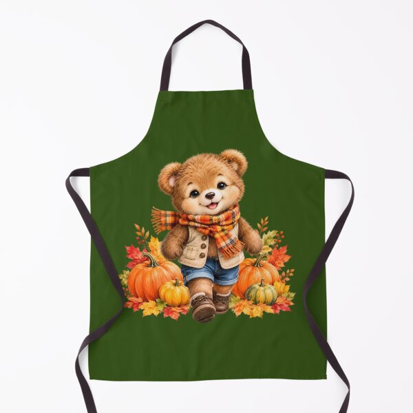 Item preview, Autumn Harvest Teddy Bear Sticker, Cute Fall Pumpkin Bear Gift designed and sold by HoMya.